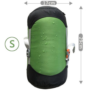 5 sizes Outdoor Sleeping Bag Pack Compression Stuff Sack Compression Sleeping Bag Storage Carry Bag Sleeping Bag Accessories
