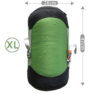 5 sizes Outdoor Sleeping Bag Pack Compression Stuff Sack Compression Sleeping Bag Storage Carry Bag Sleeping Bag Accessories