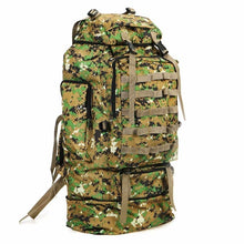 Load image into Gallery viewer, 110L Camouflage Military Tactical Backpack Bag Outdoor Travel Hiking Climbing Waterproof Outdoor Camping Hiking Rucksack Bag
