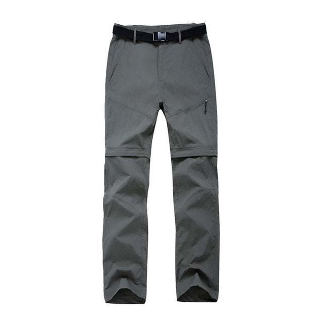 JACKSANQI Women Quick Dry Removable Pants Spring Summer Hiking Pants Brand Sport Outdoor Trouser Fishing Trekking Shorts RA067
