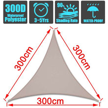 Load image into Gallery viewer, Summer outdoor waterproof anti-UV shade canvas Oxford cloth sunscreen rain cover garden courtyard awning 300D awning
