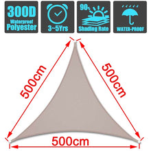 Load image into Gallery viewer, Summer outdoor waterproof anti-UV shade canvas Oxford cloth sunscreen rain cover garden courtyard awning 300D awning
