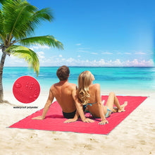 Load image into Gallery viewer, Waterproof Outdoor Camping Mat Foldable Beach Blanket Picnic Mat Ground Sleeping Mattress Travel Moistureproof Tent Mat
