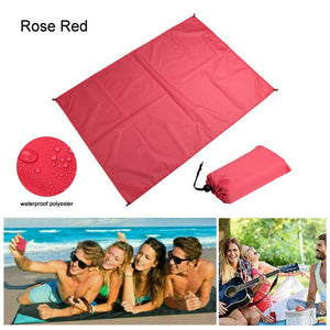 Waterproof Outdoor Camping Mat Foldable Beach Blanket Picnic Mat Ground Sleeping Mattress Travel Moistureproof Tent Mat