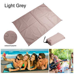 Waterproof Outdoor Camping Mat Foldable Beach Blanket Picnic Mat Ground Sleeping Mattress Travel Moistureproof Tent Mat